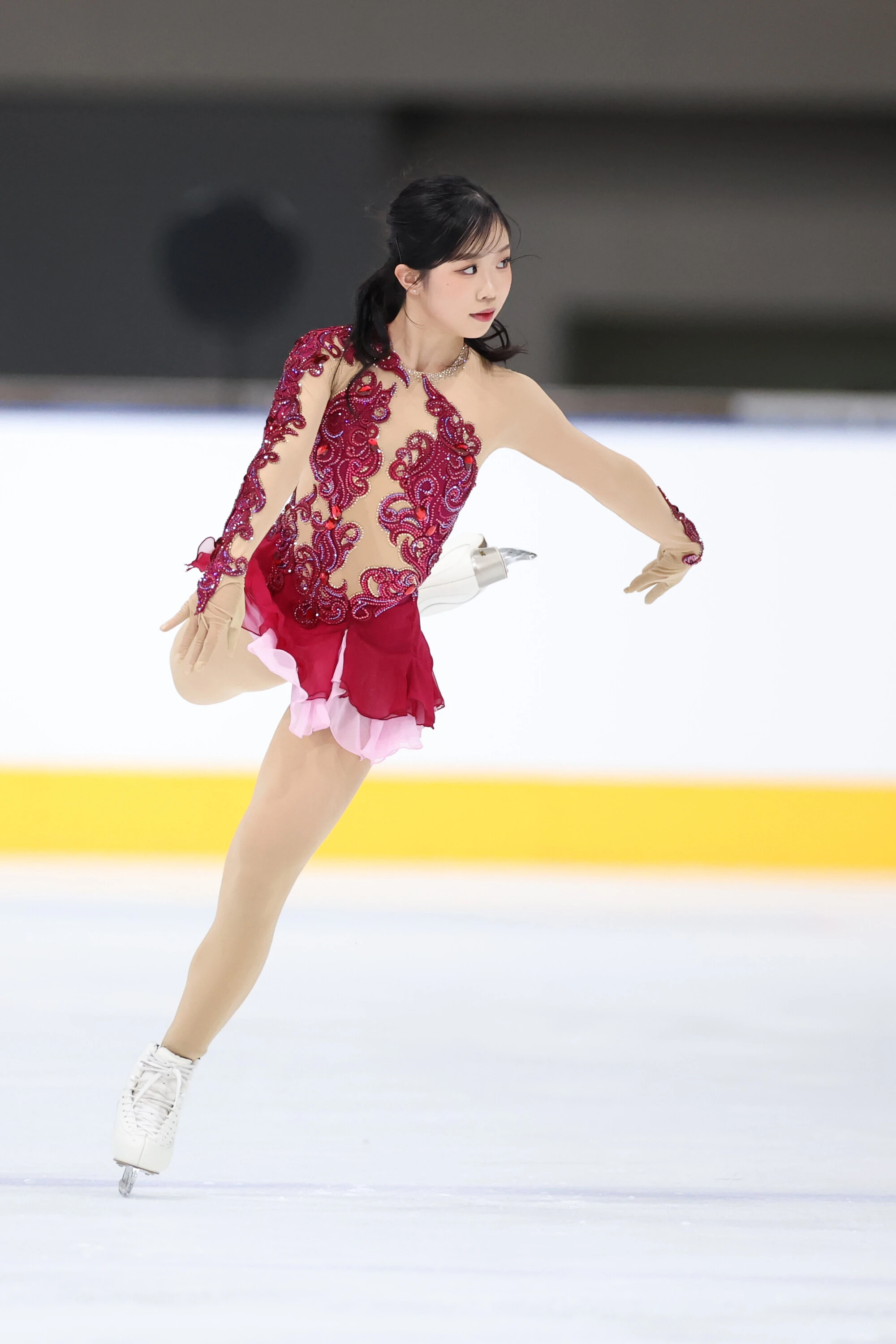 『木下グループ杯2026』中井亜美 photo by Kiyoshi Sakamoto島田麻央、シニア国際大会デビュー戦「木下グループ杯2026」で逆転優勝! ジュニアから続く確かな力