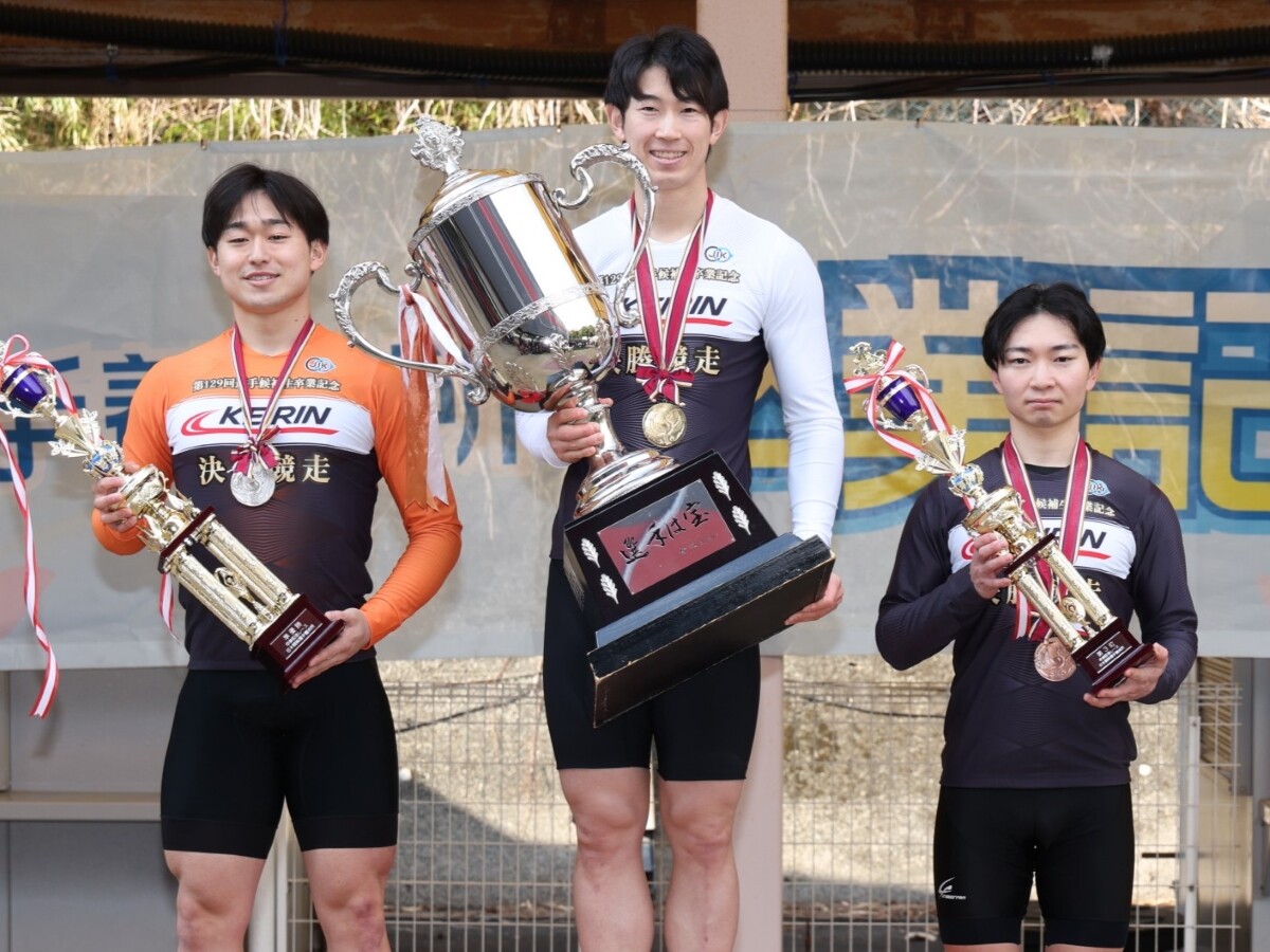 左から中村嶺央、沢田桂太郎、柳沼鼓太朗　photo by Manabu Takahashi　記事＞＞