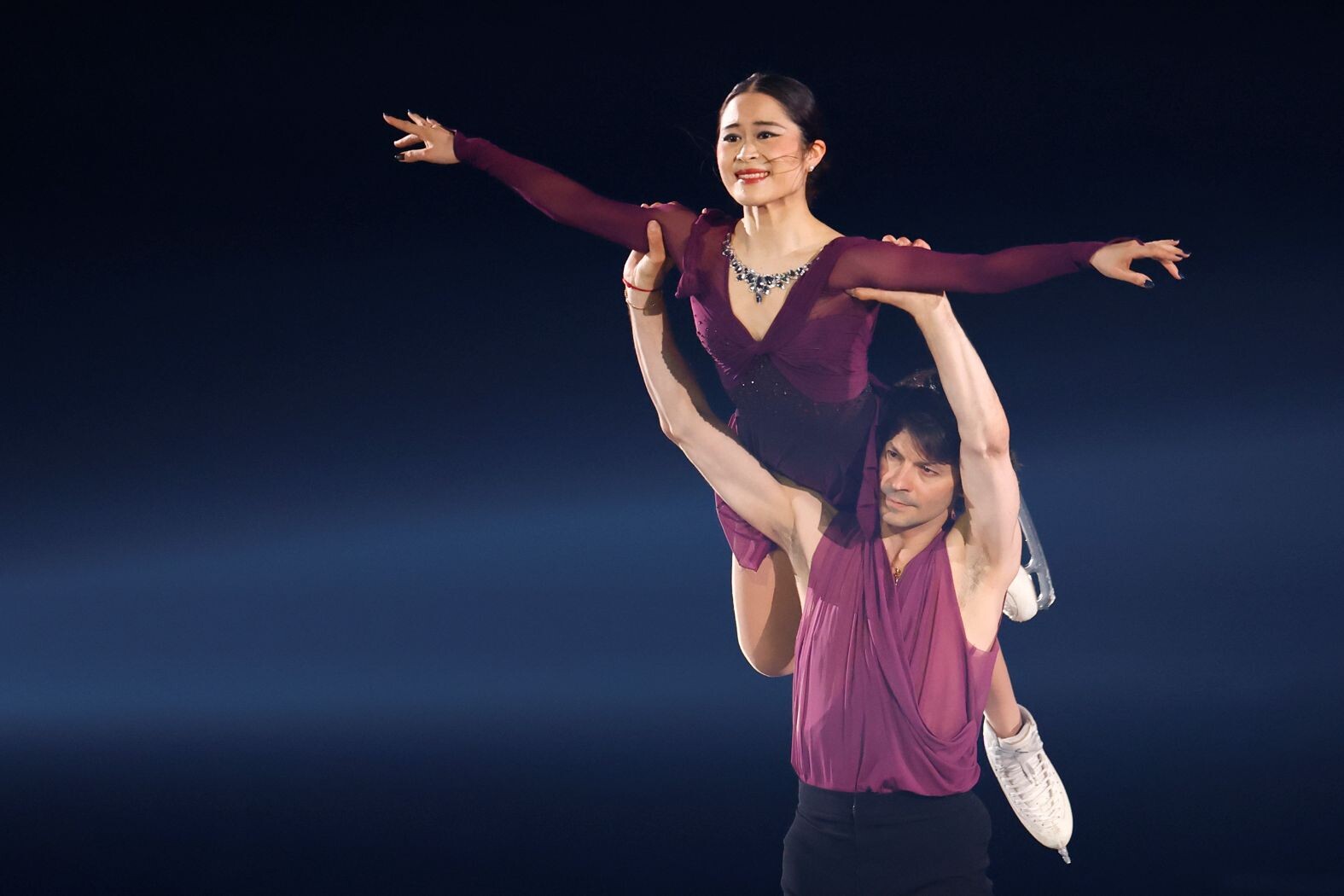 宮原知子＆ステファン・ランビエル　photo by Sunao Noto/ ©Fantasy on Ice 2026  坂本花織、ザギトワ、シェルバコワ、チェ・ジュンファン...「ファンタジー・オン・アイス2025」フォトギャラリー