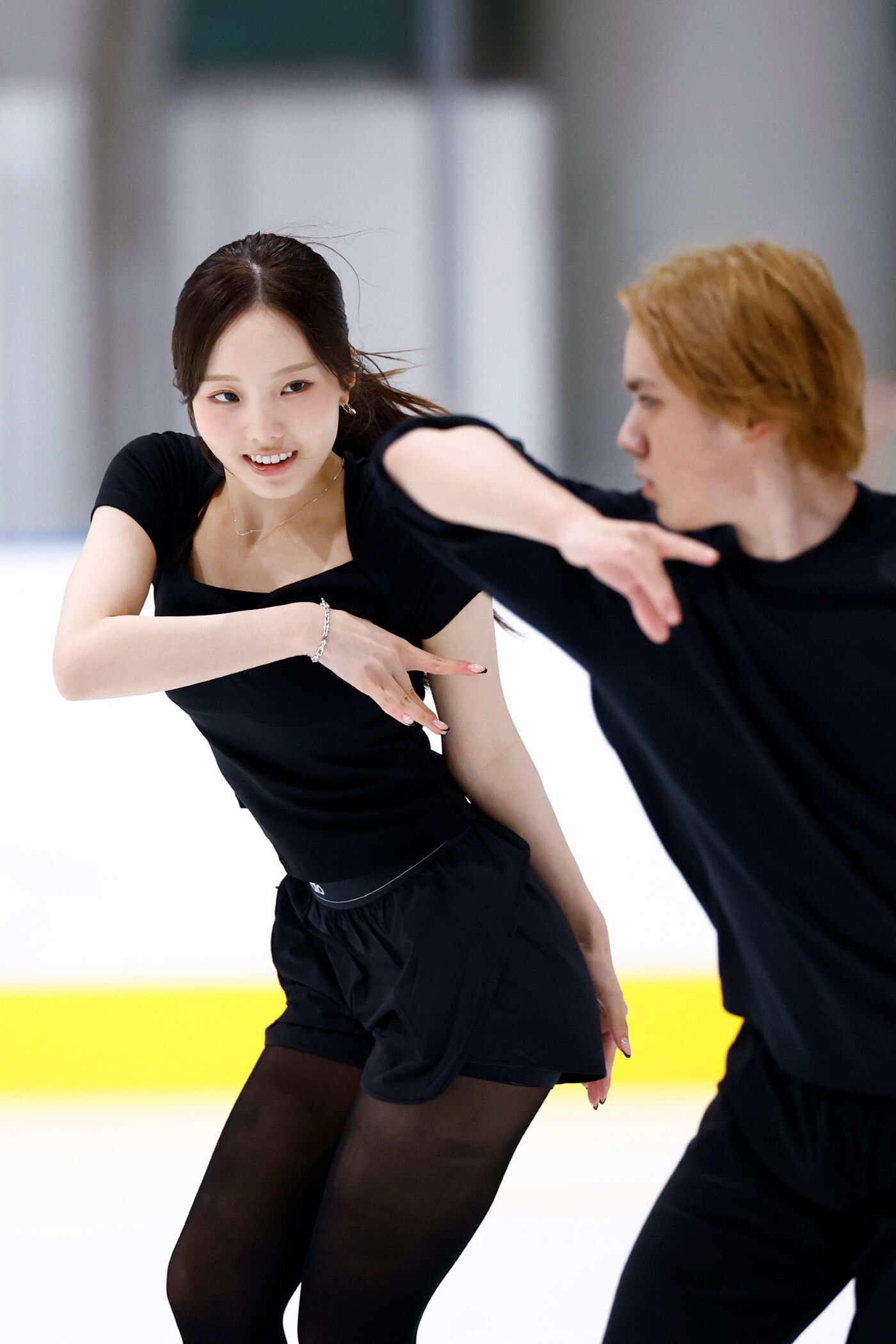 本田真凜＆宇野昌磨　photo by Sunao Noto（a presto）本田真凜＆宇野昌磨がアイスダンス初公開　地道に積み重ねてきた自信とユニゾンの進化
