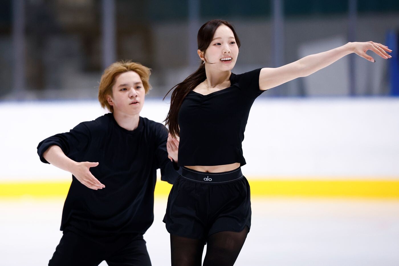 本田真凜＆宇野昌磨　photo by Sunao Noto（a presto）本田真凜＆宇野昌磨がアイスダンス初公開　地道に積み重ねてきた自信とユニゾンの進化