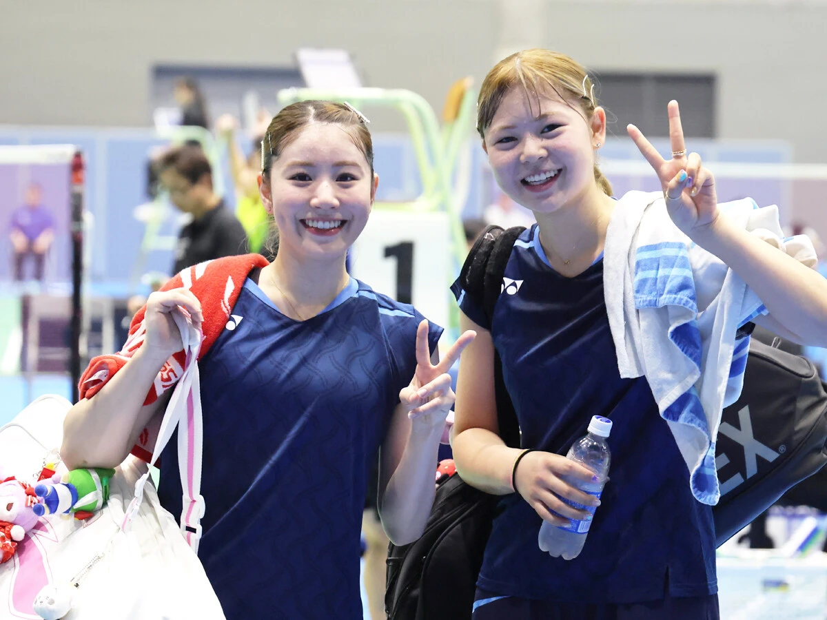 シダガシ, シダマツ, バドミントン, 五十嵐有紗, 国スポ, 国民スポーツ大会, 平本梨々菜, 志田千陽, 松山奈未,注目フォト