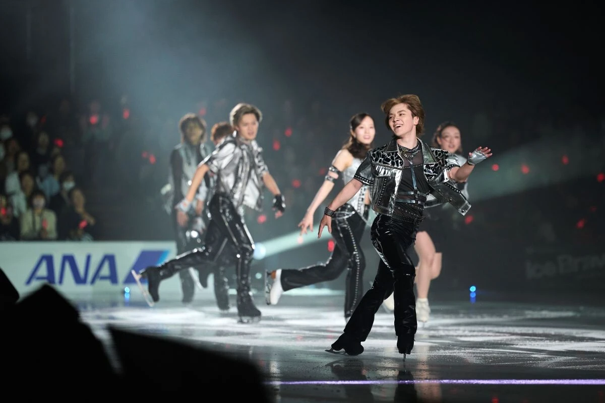 本田真凜&宇野昌磨 photo by Toru Yaguchi © Ice Brave Executive Committee