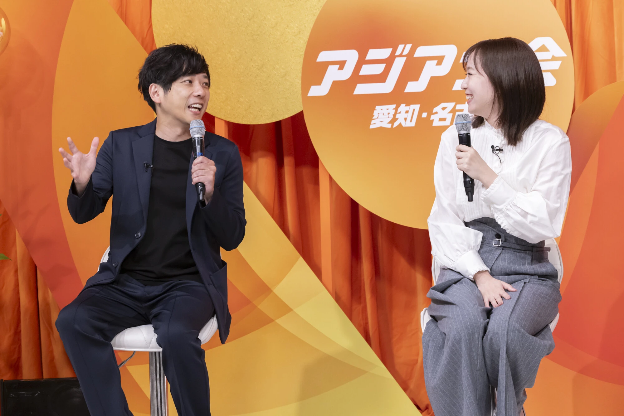 二宮和也&石川佳純 photo by Naozumi Tatematsu『アジア大会 愛知・名古屋』開幕へ 32年ぶりの日本開催、二宮和也と石川佳純が語る選手たちへの思い