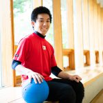 ゴールボールの若きエース金子和也。様々な思いを込め一球入魂を誓う