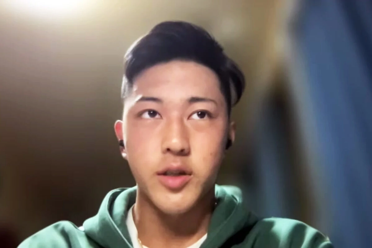 2023年２月、オンラインインタビューに答える車いすテニスの小田凱人選手、世界ランキングは２位だ