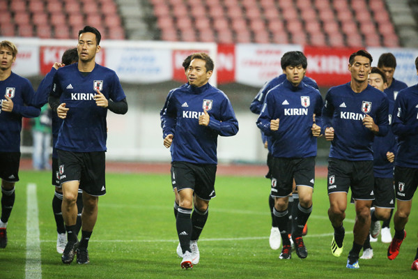 日本代表の10月シリーズにはロシア・ワールドカップの主力組が合流した