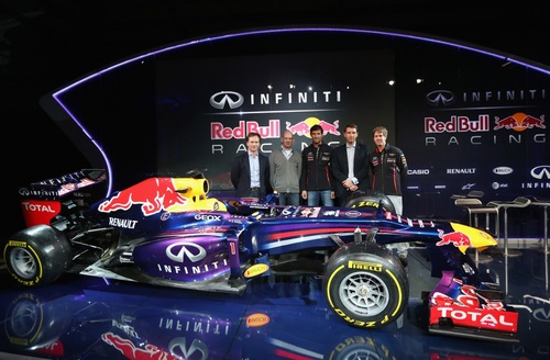 新車を発表した昨季覇者のレッドブル photo by Red Bull Racing