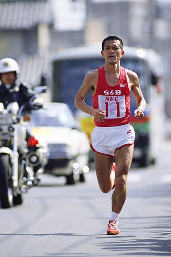 瀬古利彦は、プレッシャーを感じながら、びわ湖毎日マラソンに出場した